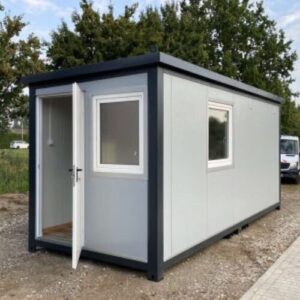 Bureau 6x2,4 (wc, douche et cuisine)