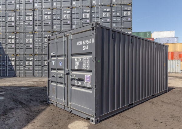 Container 20 Pieds Gris 1er voyage (Neuf) – Image 2