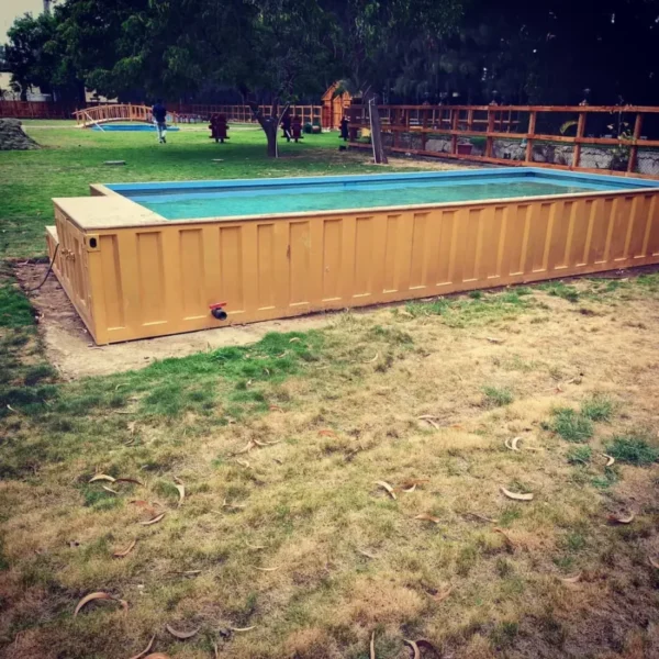 Piscine extérieure préfabriquée de conteneur d'expédition de 20 pieds – Image 3